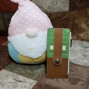 Fossil...leather and fabric..